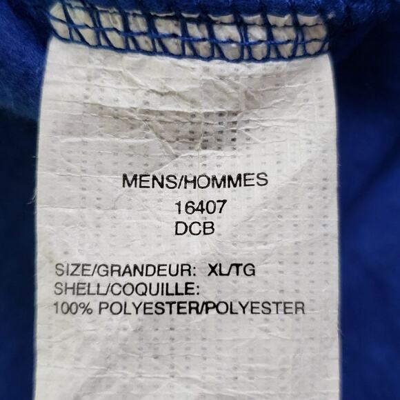 Woolrich Men's VINTAGE Preppy Fleece Jacket XL Outdoor Pull Over Quarter Zip - Picture 10 of 11